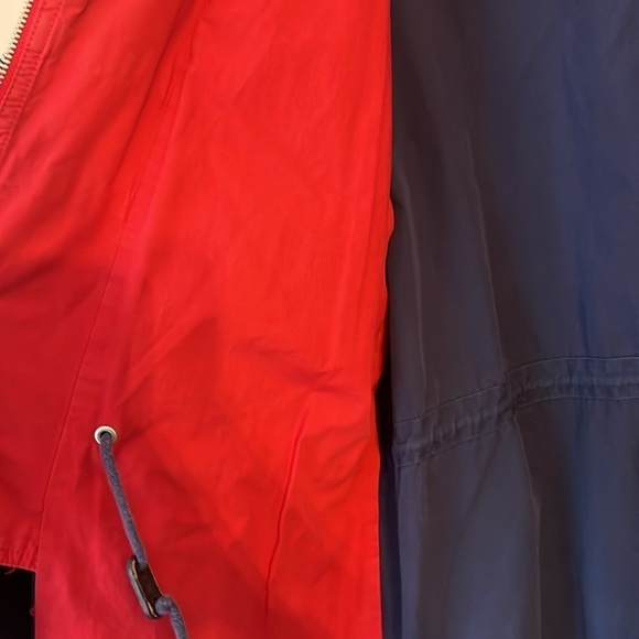 Tommy Hilfiger Varsity Crew Preppy Navy Spring Jacket Size Medium - Picture 10 of 14